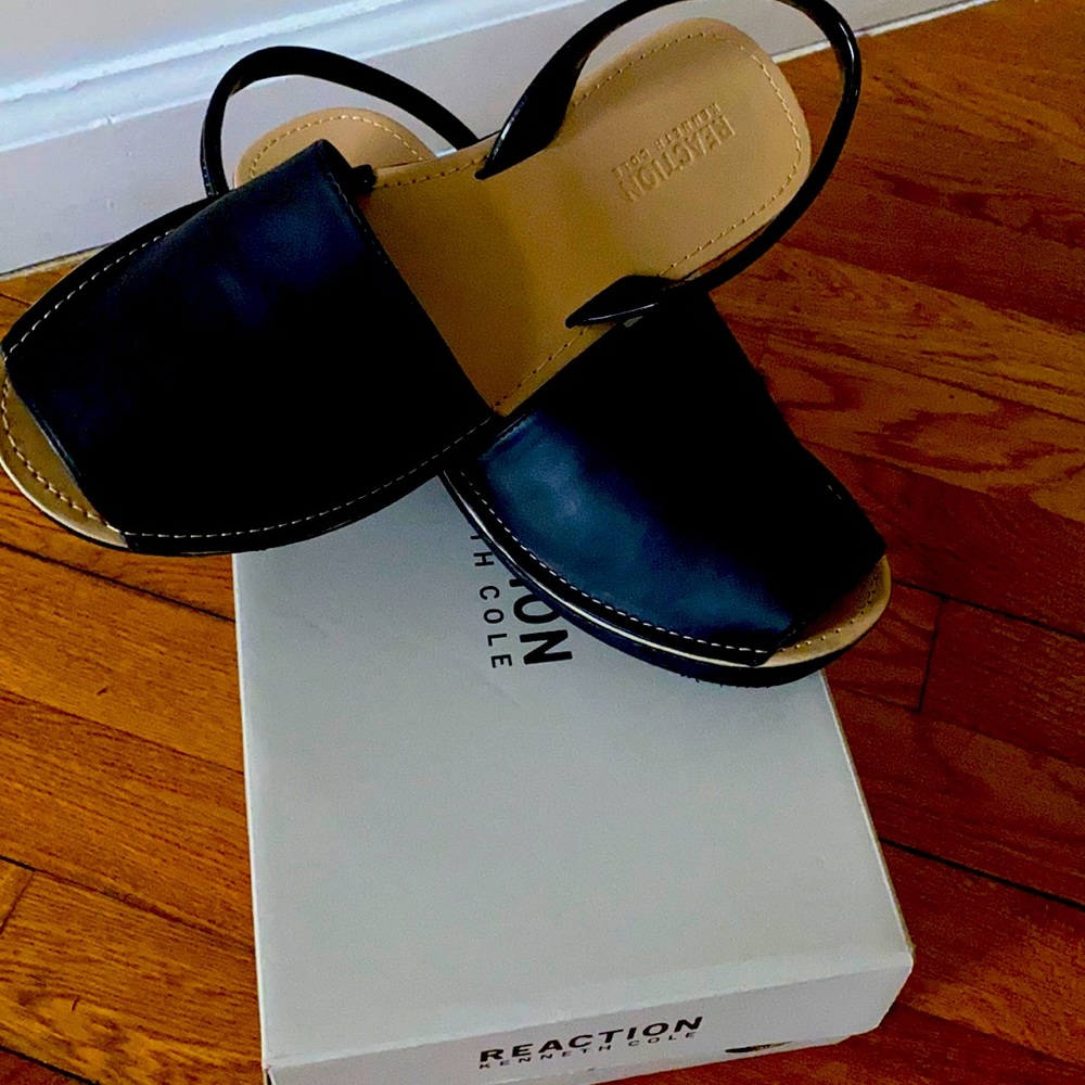 Brand new, leather sandals